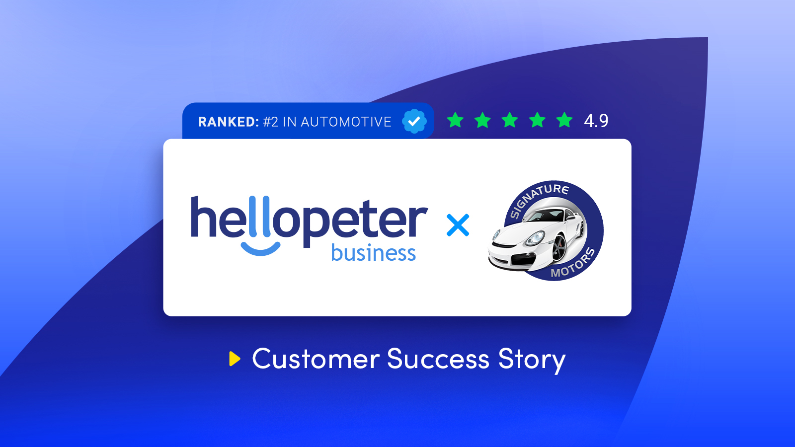 Signature Motors x Hellopeter Business Customer Success Story